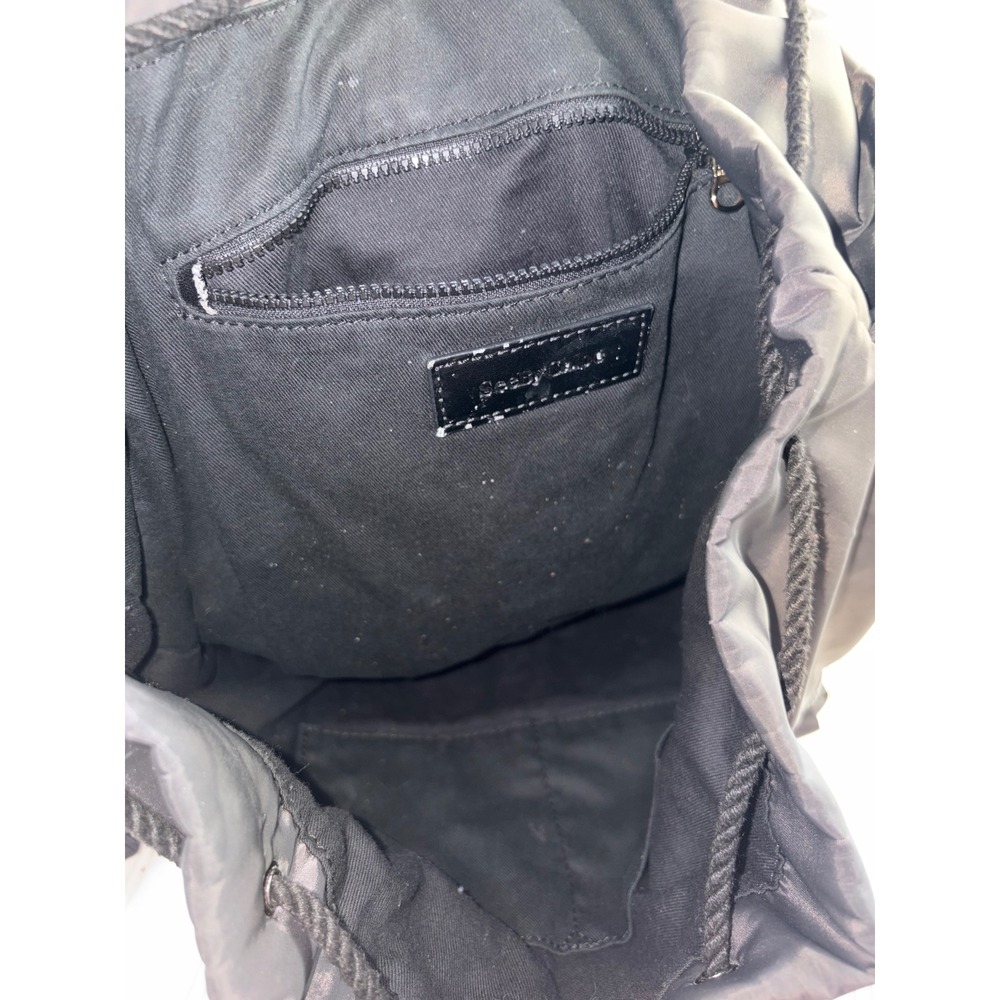 See By Chloe Vintage Y2K Joy Rider Black Nylon Recycled Backpack Unisex - Picture 6 of 11